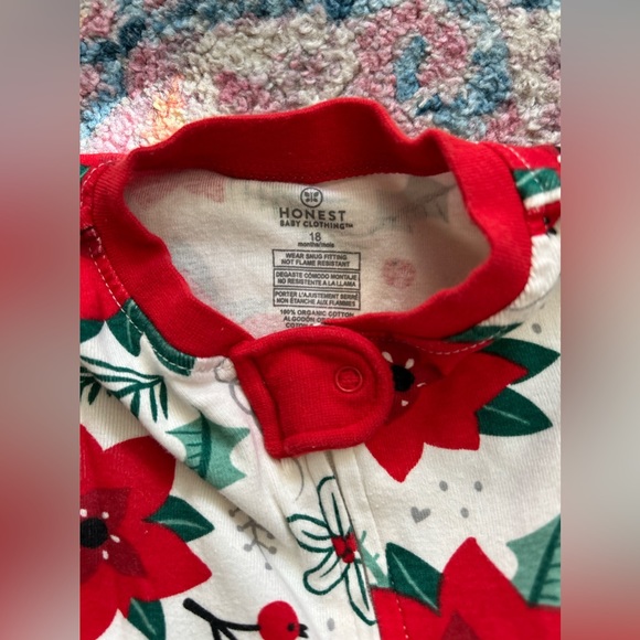 COPY - Christmas Honest footies sleepers 18 mo - Picture 2 of 4